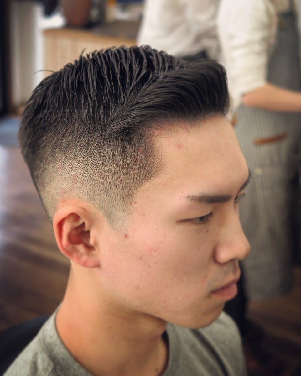 Barber若月 フェード サイドパート 福島 福島市 福島市床屋 福島市バーバー 福島市フェード フェード 福島市メンズヘア 福島市メンズカット