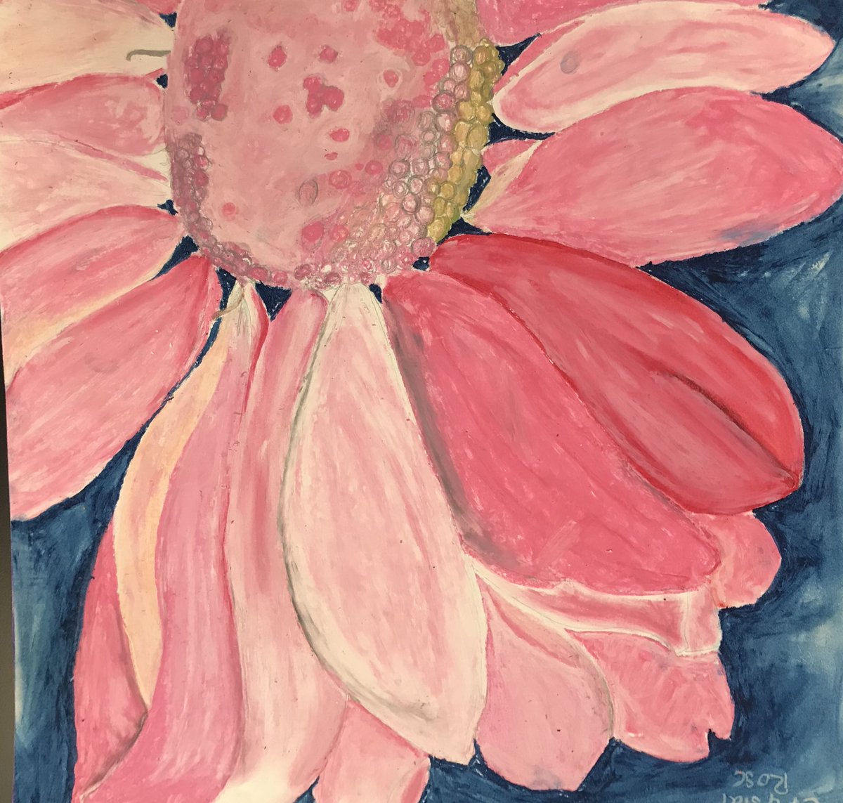 KatyKingTheArt's tweet photo. Flowers are springing up by our 7th Grade artists! All inspired by artist Georgia O’Keeffe-proud of our first crop of flowers completed, can’t wait to see the rest. Early finishers made smaller versions for Rockdale Piedmont Hospital- #RCPSWorldClass #RCPSGoodNews @S_Stanton1023 https://t.co/ieoGp8v3Ng