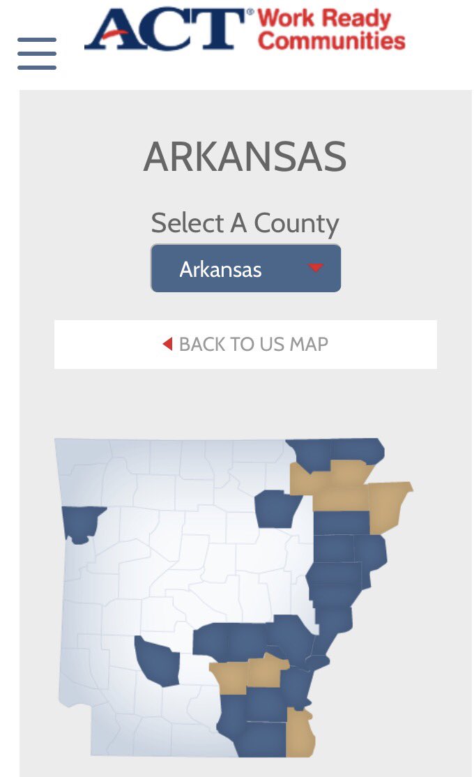 cheri_hughes1's tweet image. Would ya look at all that blue &amp;amp; gold??? 🙂 Congrats Chicot County on becoming Arkansas' latest certified ACT #WorkReadyCommunity!!!
Shout out to Independence County AR for launching their WRC initiative today!