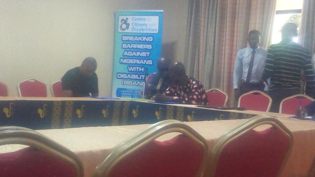 CCDNigeria's tweet photo. @CCDNigeria organises a 3-day strategic planning summit on the
#DisabilityAccessNG #NationalDisabilityAct https://t.co/R1DKb23Azk