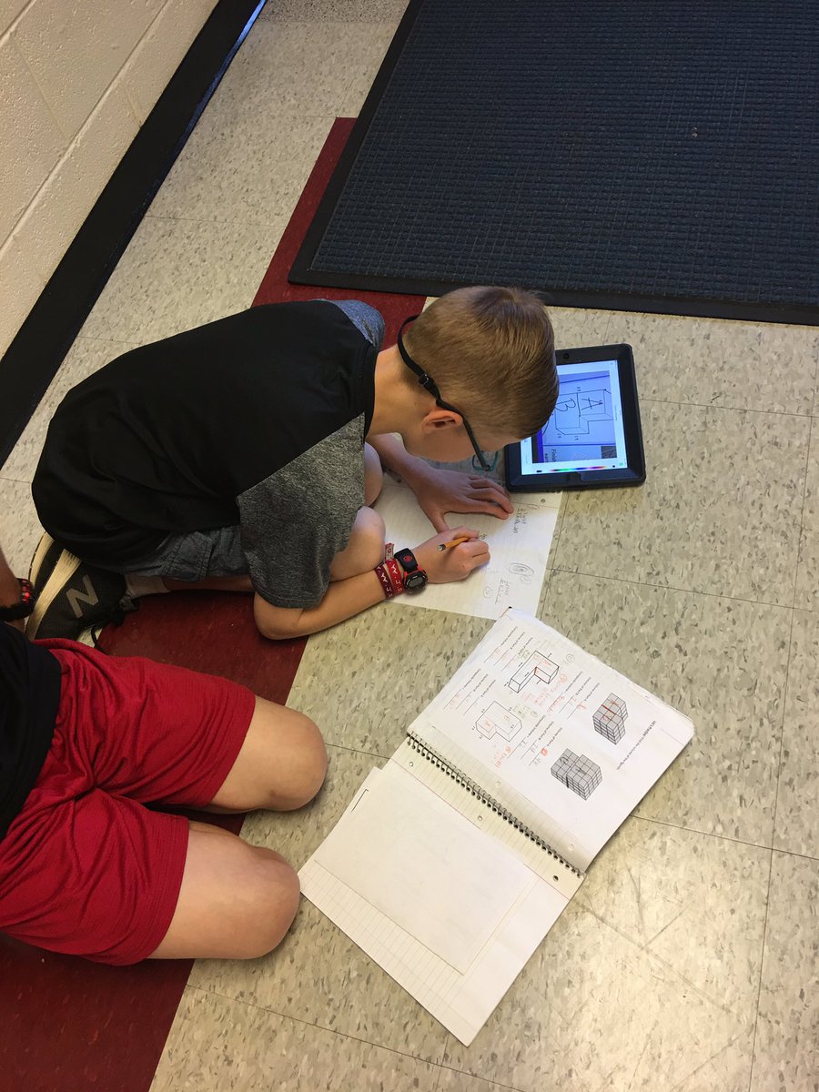 PamRountree's tweet image. 🤷♀️Just working on a little composite volume.... Oh... & using @Seesaw to show our understanding of how to solve for it... No big deal! Thanks @TheRossRoom!!!😜 #frey5thgrade #engagecobb #teachingmath @CobbMathDept @CobbInTech @FreyFlames