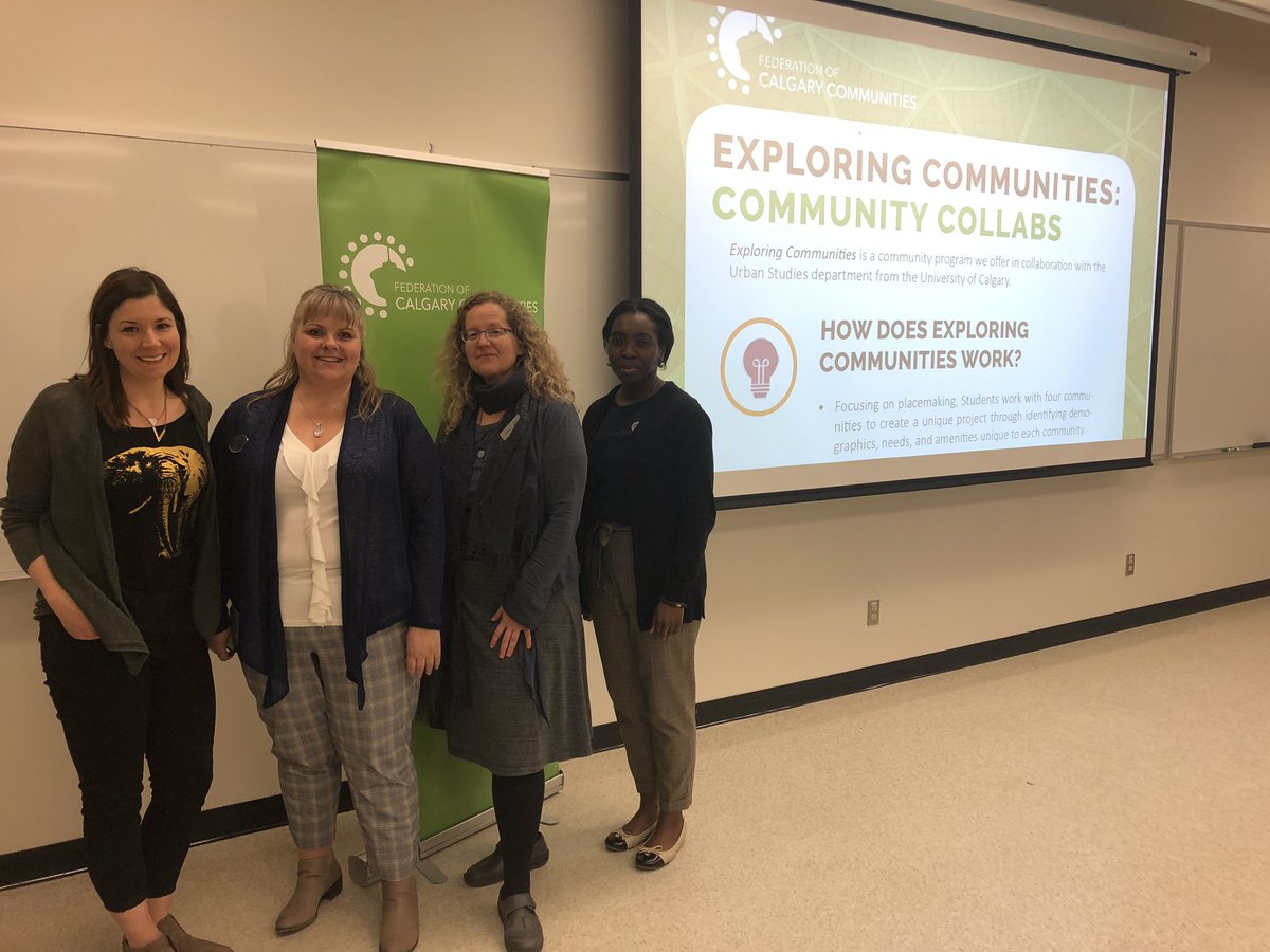 fedyyc's tweet image. We’re about to start Exploring Communities Pitch Night! Tonight four communities and their student supports will pitch their placemaking ideas for the top prize of $1000! #yycca #CommunityCollabs #placemaking #yycplan