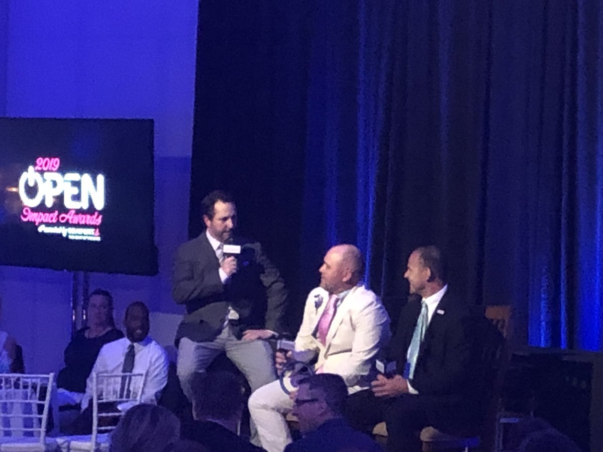 USGames's tweet image. The @OPENPhysEd National Trainer of the Year is... @rich_wiles!  

#ContentCrusher #HumanMachine #AboveAndBeyond #NeverSleeps

Please congratulate Rich for everything he has done to support OPEN curriculum development and professional development. 

#OPENistheGOAT #OPENbytheBay