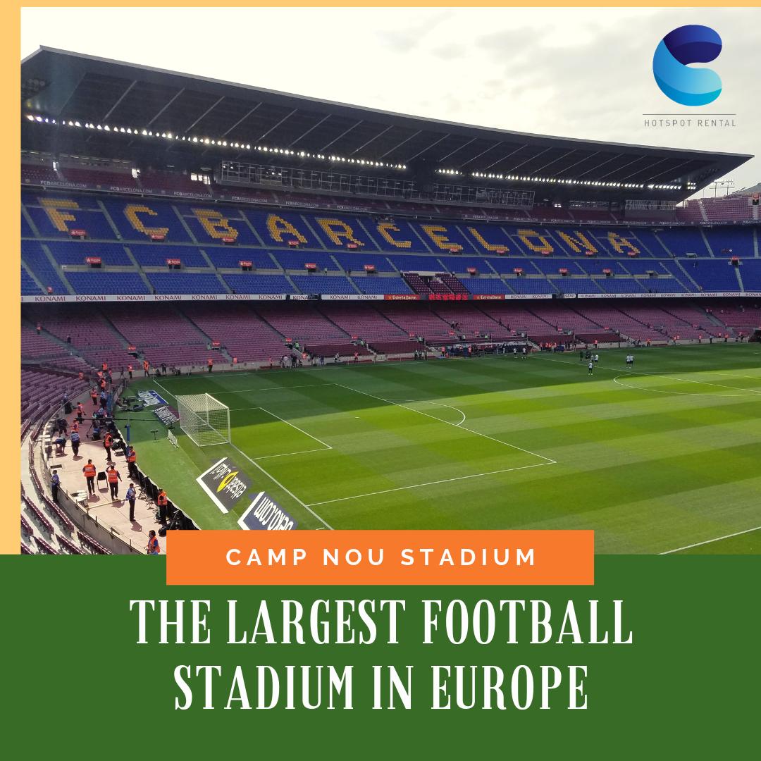 BorderlessConn's tweet photo. Check it out, the Camp Nou stadium, home to the world-famous FC Barcelona, is the largest football stadium in Europe and the third largest in the world
#borderlessconnection #businesstravel #eventplanner #pocketwifi #hotspots #travelaslocals #barcelona #spain #campnoustadium https://t.co/yPLUQxTCwM