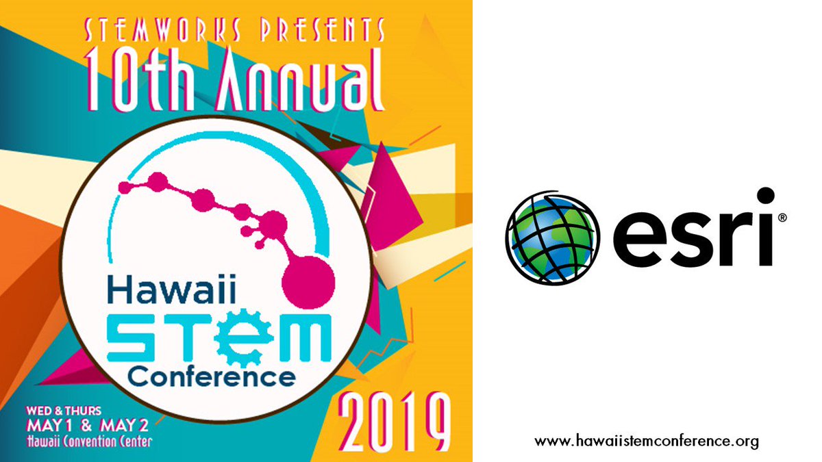 Mahalo <a href="/Esri/">Esri</a> for your continued support for the Hawaii STEM Conference! We're excited to have Charlie Fitzpatrick - GIS Extraordinaire - joining us this year!