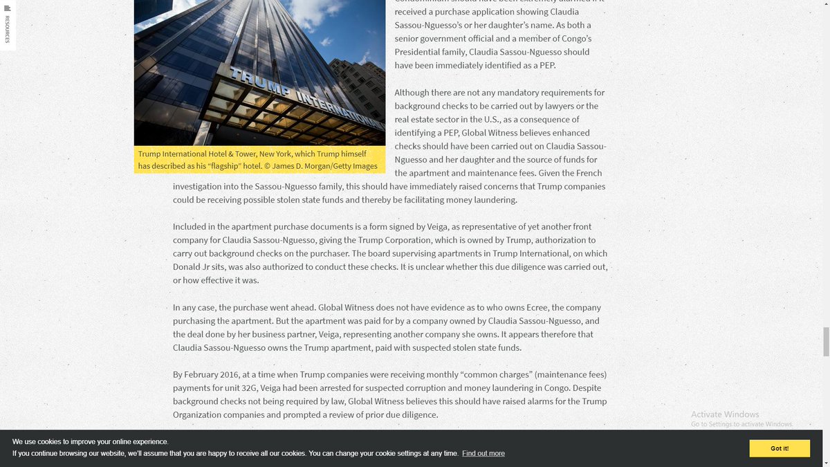 13. Just like they say in this superb piece of good journalism.Donald Jr. was on the Board and clearly there was no due diligence on this kind of transaction.That's because Trumps never do - DUE DILIGENCE