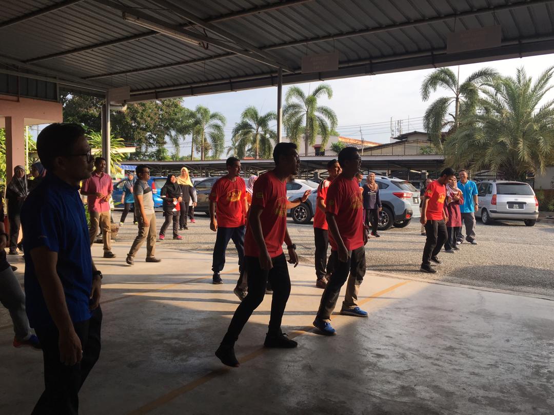 Senamrobik kjen kedah bersama staf cke kedah