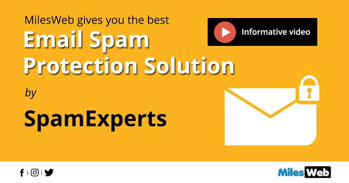 MilesWebUK's tweet photo. #SpamExperts adds an extra protective layer to your mail service and offers redundancy and ensures continuity to your email delivery process. Watch to know more: https://t.co/O3F5ErZatE
#WebHosting #Emails #EmailProtection https://t.co/R6jR2LyuuI
