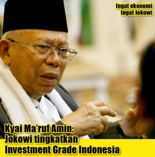 Komangwinda7's tweet photo. Djoko Widodo tingkatkan investment grade indonesia. #SatuNusa01Bangsa #BetawiEmangJokowi https://t.co/bNW8wjzNpF