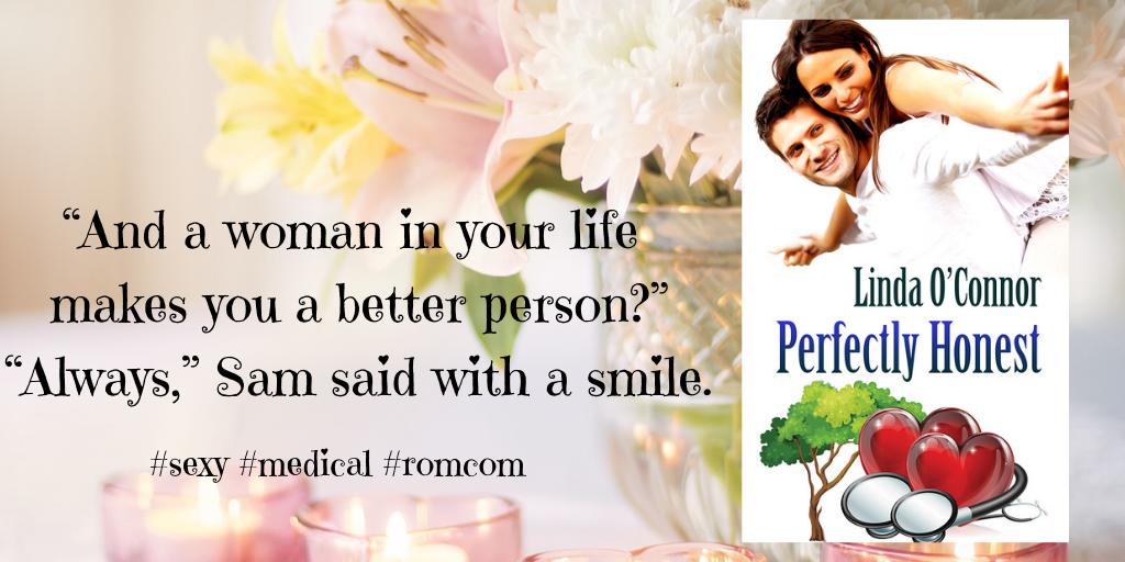 LindaOConnor98's tweet image. &quot;Dr. Eye-Candy&quot; tried to land a job with a fake fiancée. Now he may lose the job-and his heart :D PERFECTLY HONEST amazon.com/dp/B00S77IW9O #romcom #medical #doctors #romance