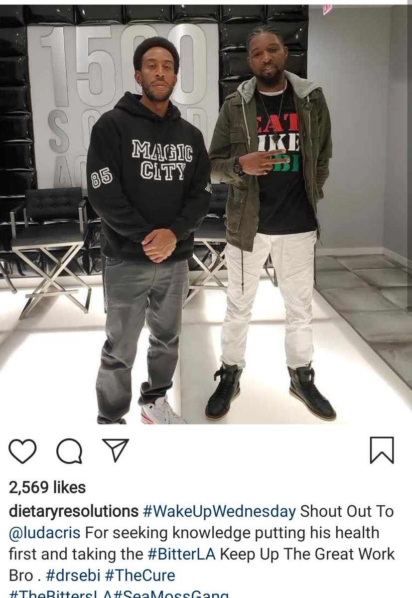 TheLivingHeru's tweet photo. Rappers been linking up with Dr Sebi's grandson https://t.co/7ztdtDvnCd