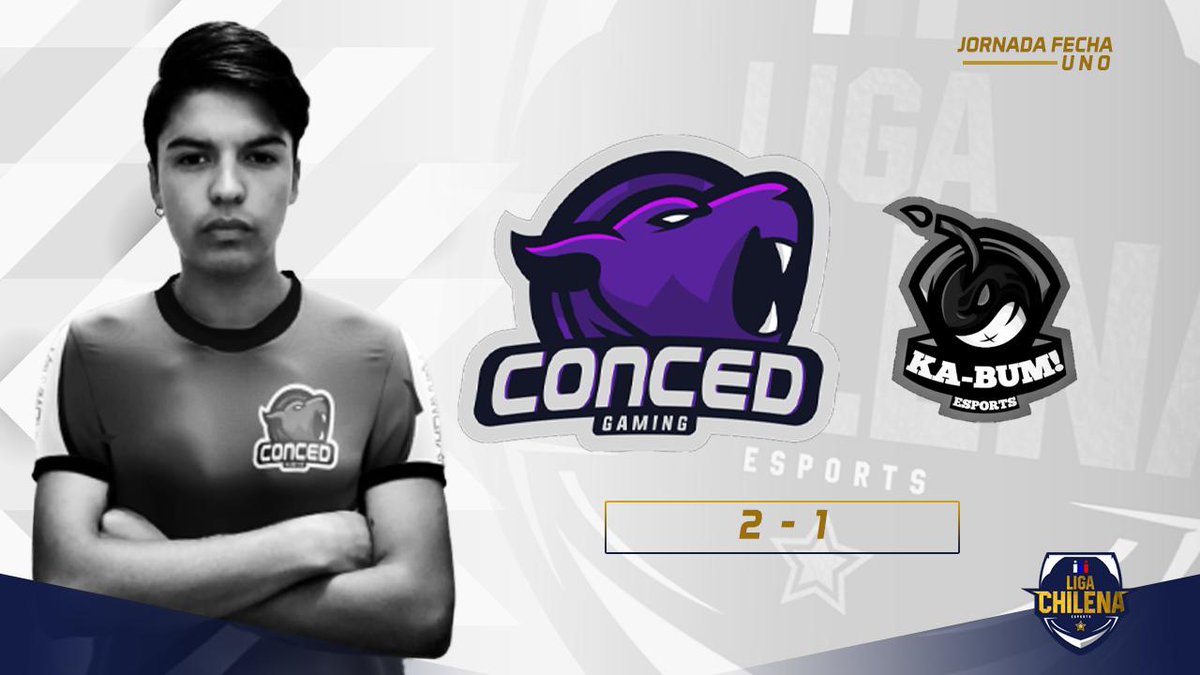 #Resultados

Tras un gran partido y batallas intensas, <a href="/TeamConced/">ConceD Gaming</a> vence por un 2-1 a los explosivos de @KaBum_eSports.

Esto recién comienza, es una carrera de largo aliento, y el que persevera llegará a lo mas alto!

Gracias a <a href="/FeLinK_/">Felipe González M.</a> por la transmisión :)