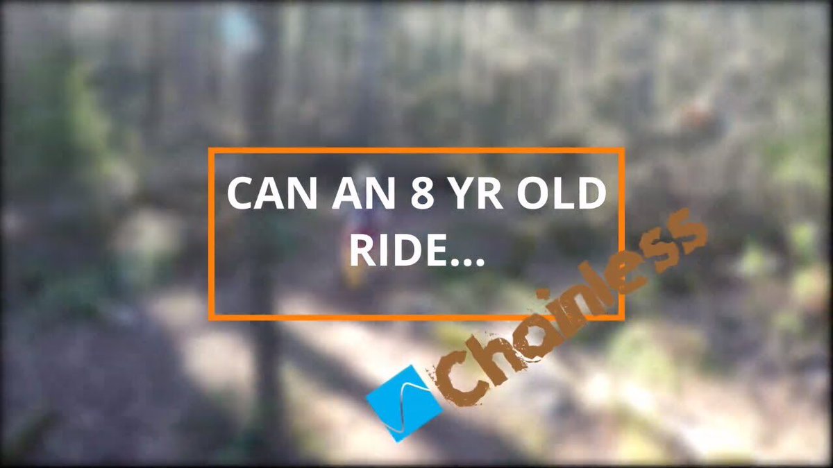 Can an 8 year old ride... Chainless? Head on over to my YouTube channel and find out. youtu.be/O4Hhbd7MARg.     #mtb #mtbkids #mountainbike