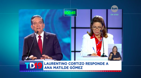 tvnnoticias's tweet photo. "Enfatizamos la importancia de tener la información desde el punto de vista financiero y actuarial para poder tomar decisiones y salvar la CSS", @NitoCortizo a @AnaMatildeGomez.
#DebatePresidencial #TuDecisión2019
▶ https://t.co/YKoyh5FetT https://t.co/8wCYXuCiLd