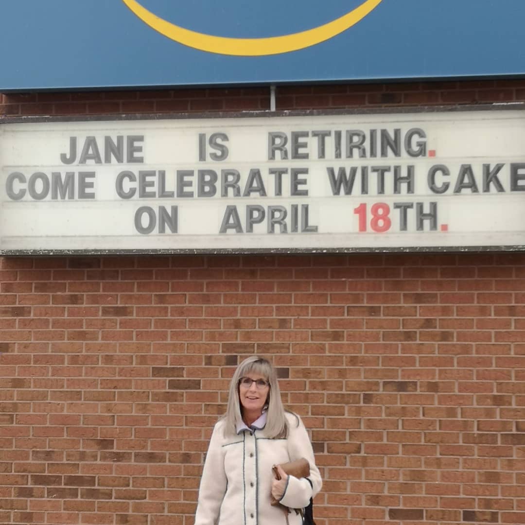 Jane! You are irreplaceable! Enjoy retirement. Don't forget to visit! <a href="/MeridianCU/">Meridian CU</a> #retirement #livingthegoodlife