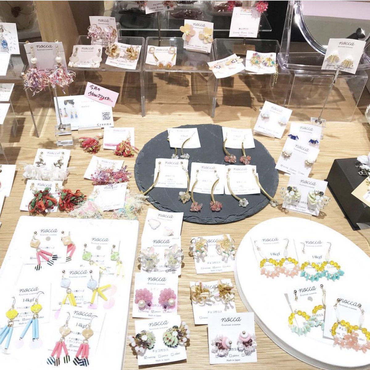 nocca_a's tweet image. まゆちゃん💓
ほんまにほんまに
ありがとうーー😍💋💕

4/1(月)-30(火・祝)
#暮らしとクリーマ
二子玉川ライズ・ショッピングセンター
タウンフロント１F

#creema #クリーマ #二子玉川ライズ #二子玉川 #東京 #popup #一点物 #クリマりなさい #おしゃれ #アクセサリー #ハンドメイドアクセサリー