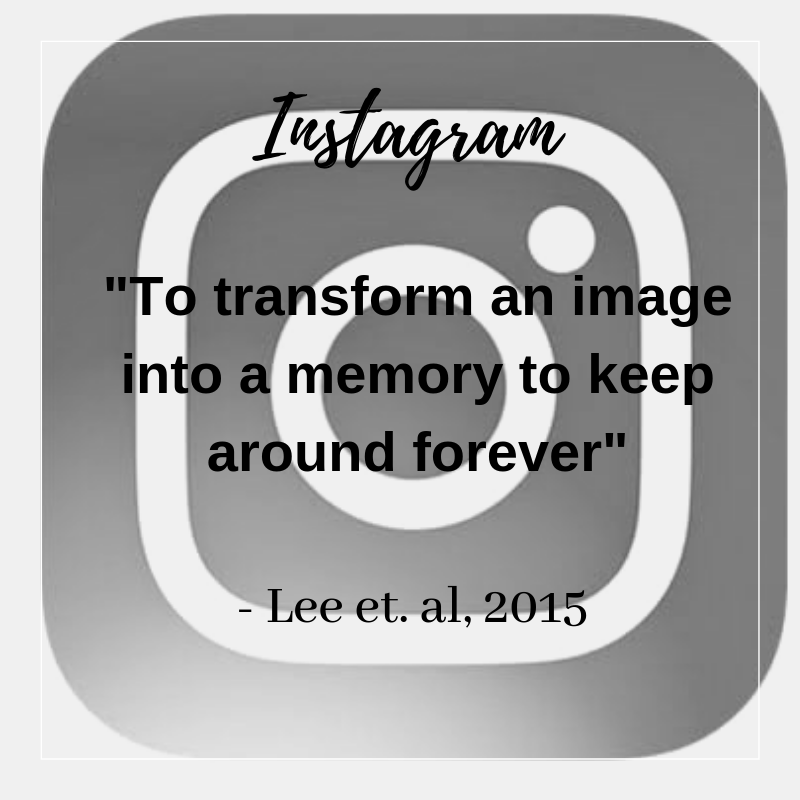 GeorgiaSkene1's tweet photo. This was instagrams original marketing message when it offically launched in 2010 (Lee et. al, 2015) . How do you think this has adapted or changed since then? #ALM101 https://t.co/FPyQRZklWv