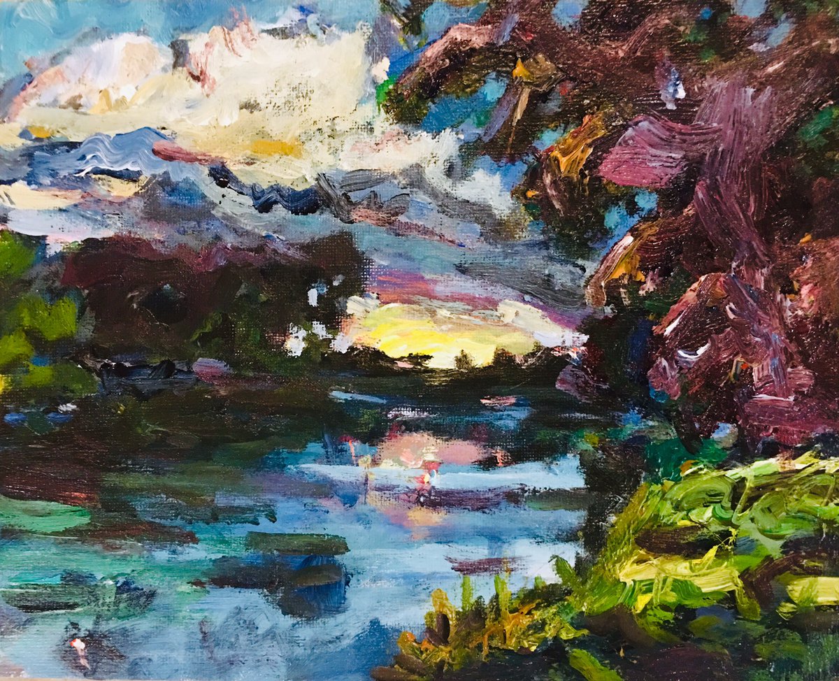 trubrewblue's tweet photo. Spring views down Wingra Creek, madison Wisconsin.
•
•
•
#lifethroughart #wingra #madison #wisconsin #artforsale #brodrickalexanderart #artforsalebyartist #contemporaryart #art #artistsoninstagram #artist #art_spotlight #arts #artlovers #spring #beautifulview https://t.co/1gKBFIggmY