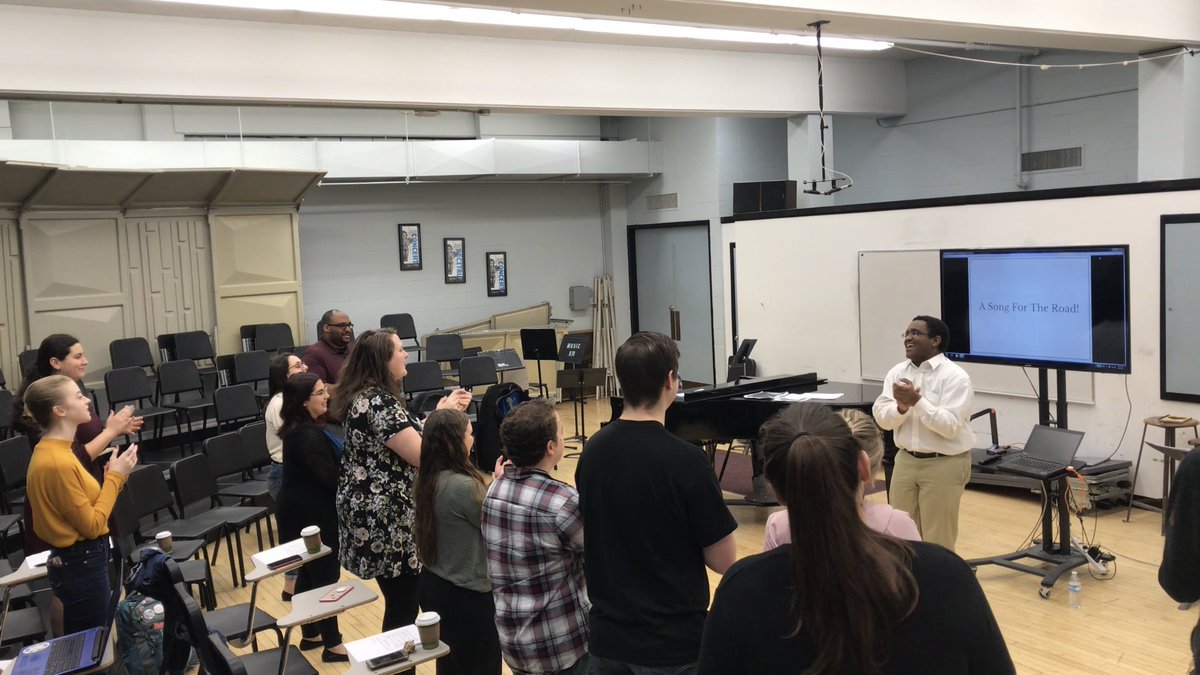 This past weekend delivering a workshop with @MusEd_Zeigler and <a href="/MarkeiseRussell/">Markeise R Russell</a> at <a href="/MillikinU/">Millikin University</a> was AMAZING. In the past year we’ve traveled 12,000 miles around the US delivering clinics and workshops. Praise God for the doors he continues to open. I can’t wait to see what’s next