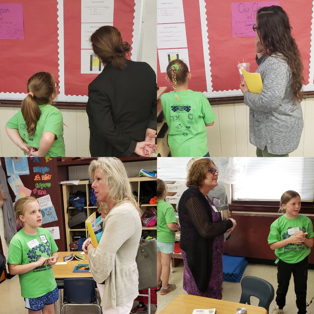 Mr_C_Lee's tweet photo. So proud of #Lees3rdGrade and our class guide leaders today! They explained all of the @TheLeaderinMe parts of the classroom. Including our data walls, leadership roles, class wigs and our mission statement.
#ITESLD2019 #LeaderInMe #ChildrenAreLeaders #BeTheBest
@AGHoulihan https://t.co/OPfNYnilBJ