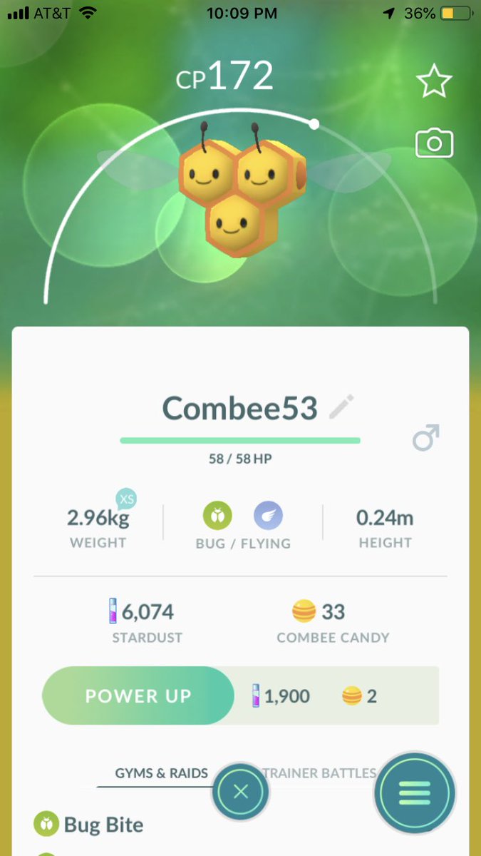 bam_SQRD's tweet image. #pokemongo #combee it seems I cannot evolve my latest addition. #Pokemonfail