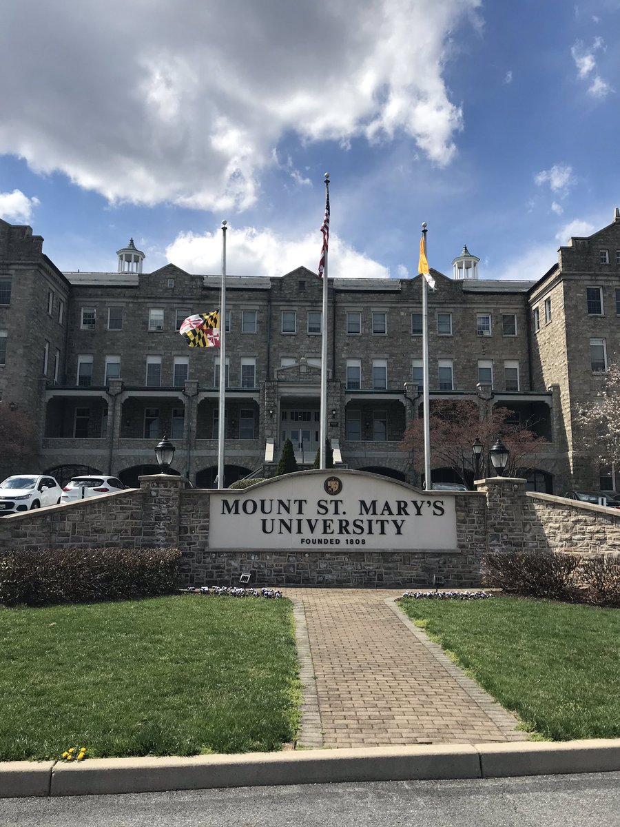 JWheelerDHS's tweet photo. Stop #7 on @mdcrabcrawl : Mount St. Mary’s University https://t.co/tTuadMkrza