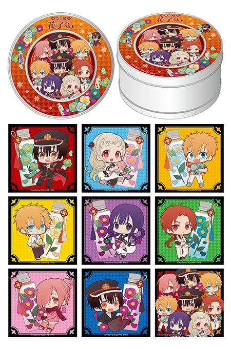 地縛少年花子くん THEキャラ シール缶 缶バッジ まとめ売り 🎓「地縛少年花子くん ×THEキャラSHOP」🎓 【商品情報③】 ⭐️シール