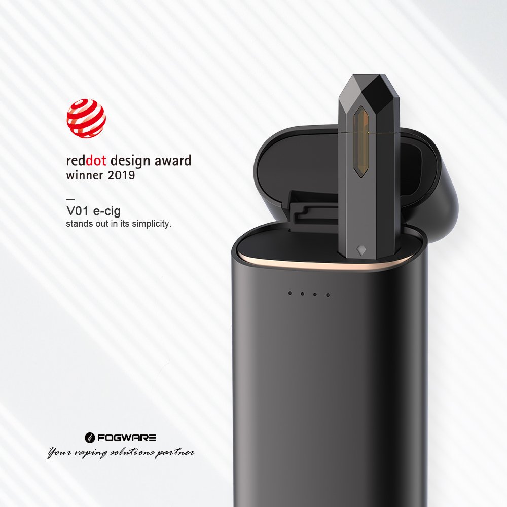 FOGWARE is a company based on the design of new electronic cigarette  products. Our products have been awarded the Best Product Design Award of  2019 by the German Red Dot. FOGWARE will