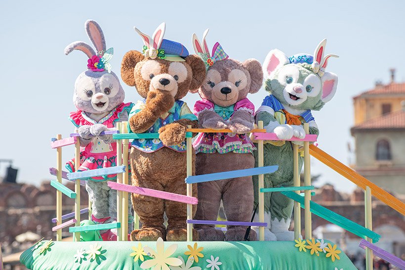 ダッフィーといっしょ 公式 4月4日から始まった ディズニーイースター 東京ディズニー シーの新しいハーバーショー Tip Topイースター では ダッフィーたちも うさピヨ たちとともにイースター ファンフェアを盛り上げます T Co