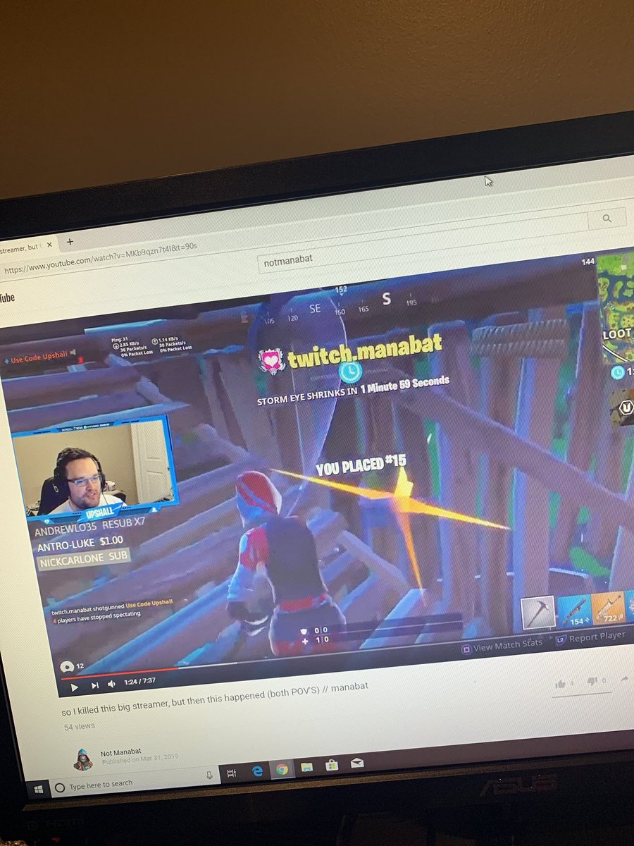 ManabatTwitch's tweet photo. Check my latest youtube video where I killed Upshall, but then embarrassed myself, link in bio! https://t.co/5lxMQql5lv