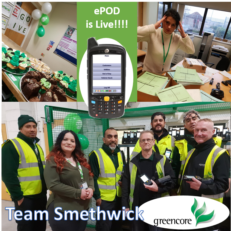ben_martin1984's tweet photo. This week has seen the delivery of a #BIGCHANGE @GreencoreGroup Direct to Store. Our network of 400 vehicles has moved to an electronic proof of delivery system, replacing the 8500 paper delivery notes used everyday. #TEAMSMETHWICK #celebrate #sustainability #thegreencoreway https://t.co/cDWI5txw3B