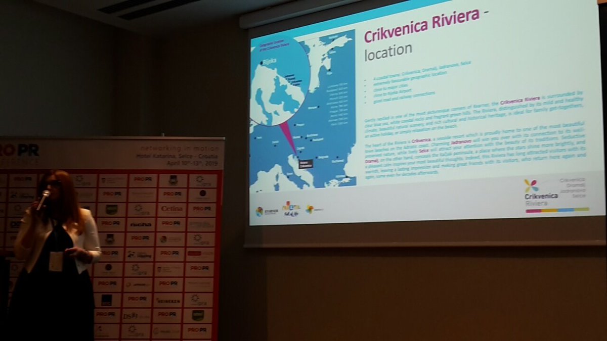 Stavreva's tweet image. 17th #PROPR conference kicks off: Croatia &apos;s Riviera - Crikvenica