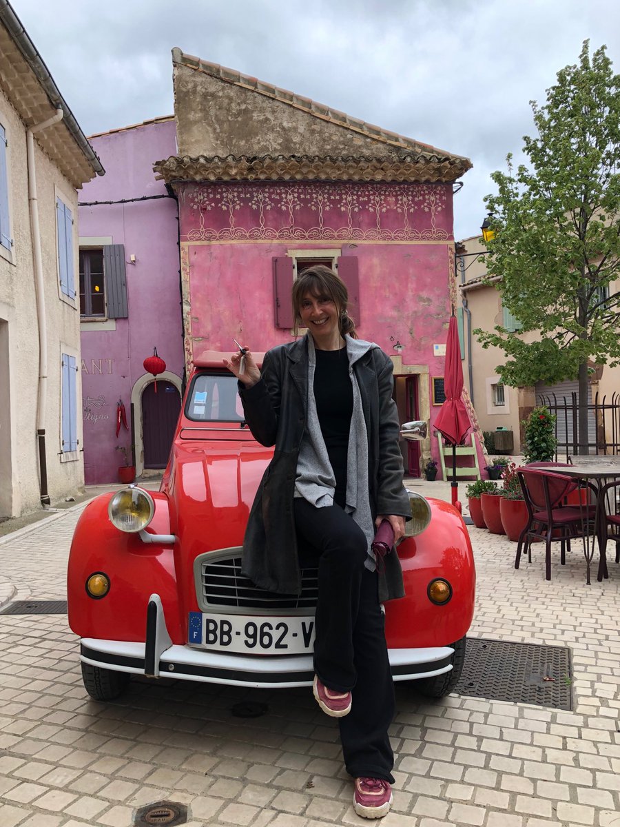 jo_kessel's tweet photo. No better way to #travel round #France than in a #vintage #Citroen #2cv - thank you for lending me it ⁦@ChateauCastigno⁩ #villagecastigno #Languedoc #adventure #wanderlust #OffTheBeatenTrack #assignan ⁦@CharlottewPR⁩ #wine #luxury #hotel #winelover #winery #Occitanie https://t.co/Or5yguC2M9