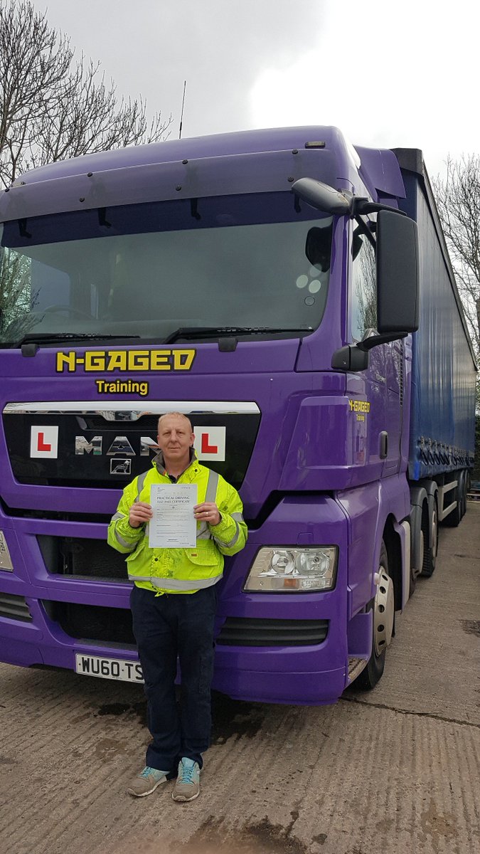 NGagedTraining's tweet image. Congratulations to Kelvin, from Premier Timber, on passing his Cat CE LGV test yesterday! Fantastic drive!

Well done!

#Passed
