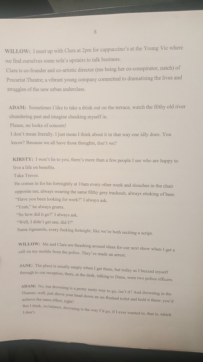 PrecariatC's tweet photo. Can you spot how we chose our name? 

#precariattheatre #brightonfringe #ThursdayThoughts #wmyf https://t.co/s8Nk2FIWPC