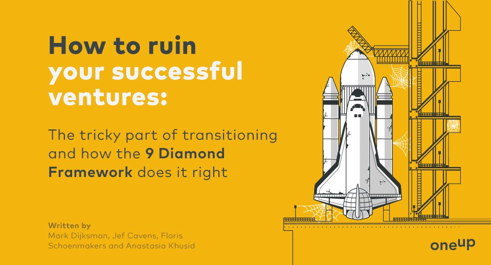 OneUpCompany's tweet photo. Did you know that only 10% of innovation projects survive spinning in? In our newest article, part of the 9 Diamond Framework book, read up about the tricky part of innovation transitioning and how to do it.
https://t.co/SaOQJfAy63
#9df #innovationmanagement #corporateinnovation https://t.co/0aCloPbBWX