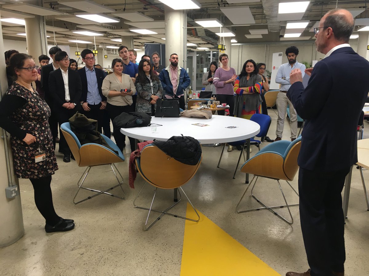 UCLEnterprise's tweet photo. What a fantastic evening our Launch £10,000 Final was! Congratulations to everyone who pitched and special thank you to all of our judges. Stay tuned to hear the top three...
UCL #Launch1000 #UCLHomeGrown #Entrepreneur #StudentEntrepreneurship #EntrepreneurshipEducation https://t.co/vwx7FfAZkh