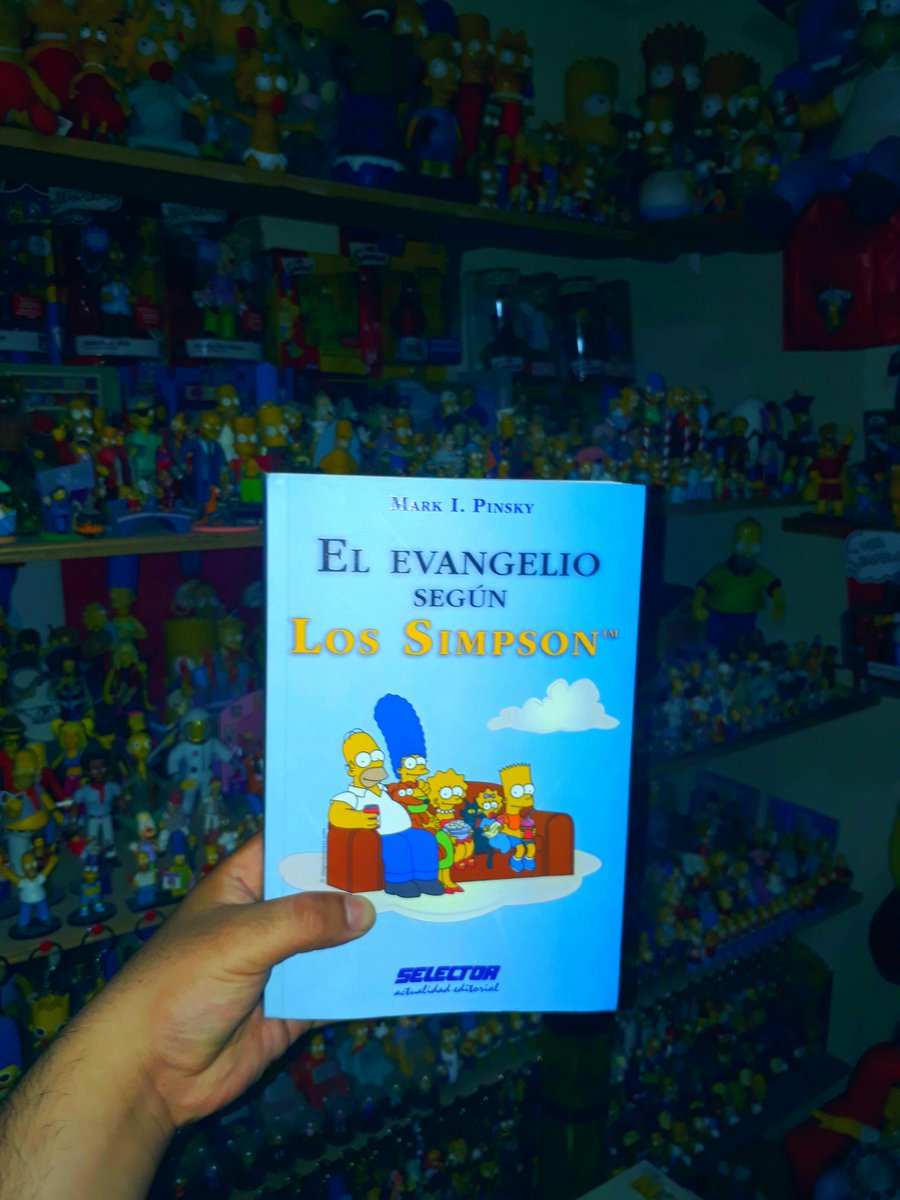 Alex_Simpsons23's tweet photo. The Gospel according to @TheSimpsons, great book #TheSimpsons #SimpsonsAreMyLife #SimpsonsForEver #SimpsonsFanNumberOne #GeneracionS https://t.co/tIHaqQbuth