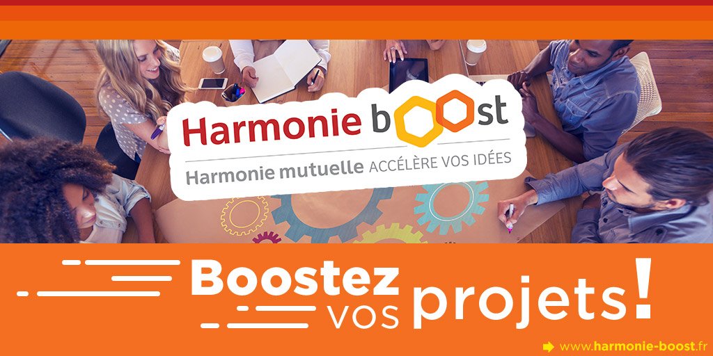 En découvrant les différents projets sur #HarmonieBoost, les internautes pourront défendre leurs idées autour de la #santé et du #MieuxVivre en votant pour leurs projets favoris 
▶️ harmonie-boost.fr/home/2059/lesp…