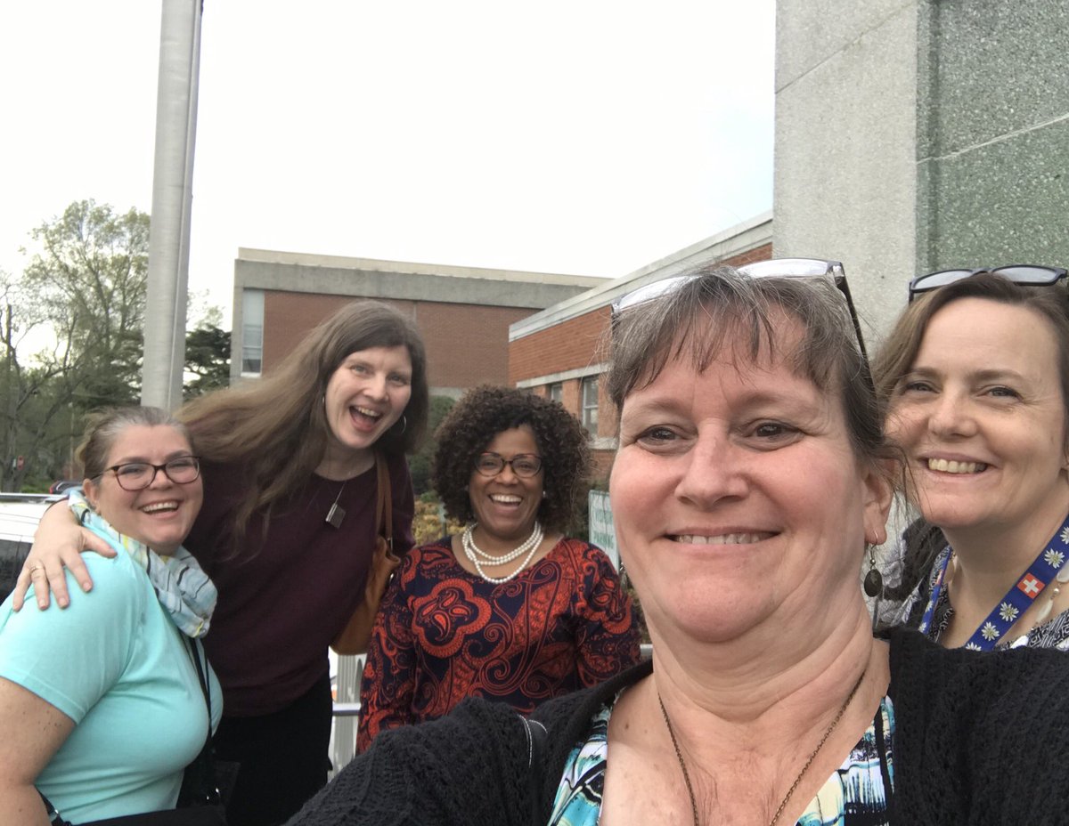 VikingSpec's tweet image. Gettin’ our advocacy on! Our annual GCS BOE presentation Tuesday evening. ❤️ our school libraries &amp;amp; librarians! It’s National Library Week, y’all! #GASL #GCSLibrarymedia @jonesjack @GCSchoolsNC @scontrerasGCS @WhitneyOakley93