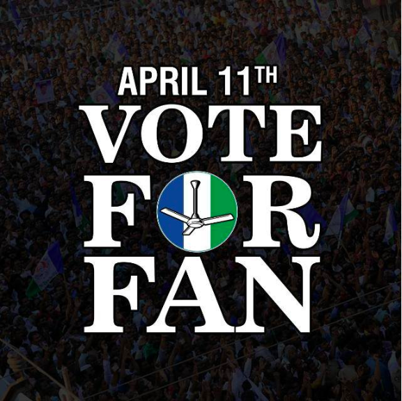 JaganArmy2019's tweet photo. Today is the #black_day for  Chandra babu because people of  #Andhra voting for Fan #VoteForFan https://t.co/cgAPGe5KFn