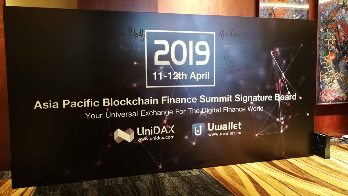 BroctagonGroup's tweet photo. Today has been insightful as we meet fellow experts in the #fintech field at the Chain Plus Asia Pacific #Blockchain New Finance Summit! What is the future of the Blockchain #Finance such as digital asset management and #STOs? Come chat with us! #ChainPlusAsia #chainplus https://t.co/WfxDqWE5Kj