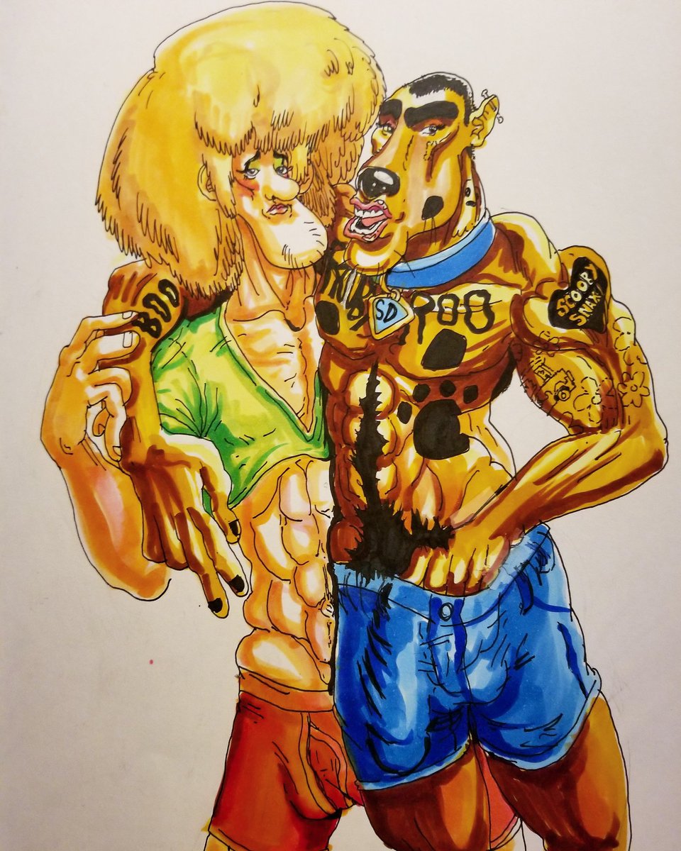 LordSpew's tweet photo. #scoobydoo #roobyroo #shaggy #scoobydoo #wb #hotguys #dudesbeingdudes #hotdogs #furry #furries #mysterymachine #sexy #beachbody #hunk #gay #gayguys #shipping #shipped #fanart #rule34 #warnerbrothers @ScoobyDoo https://t.co/s33qupHR9M