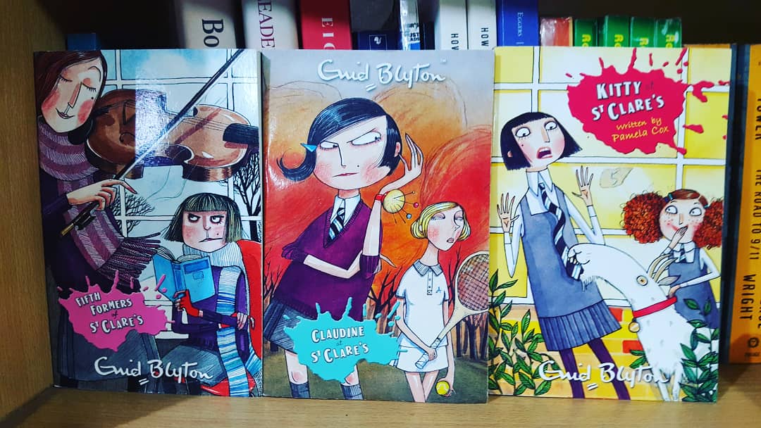 AMABBooks's tweet photo. #Enidblyton St Clare's Series.
There's trouble and more trouble at St. Clare's 
#ordernow #nationwidedelivery https://t.co/WHJtf8FYgZ