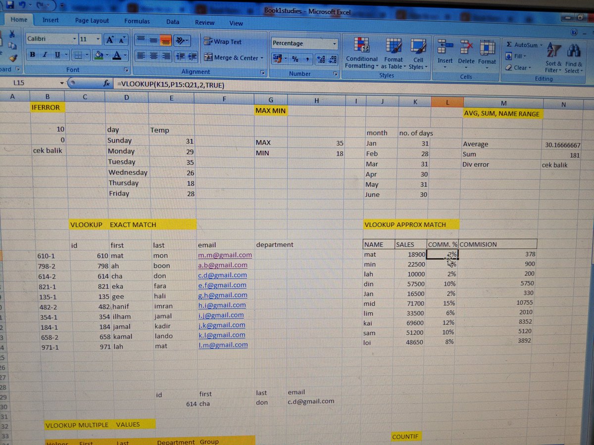 abduhN's tweet image. #FunWithExcel 🤣

No, seriously. Self learning excel functions is fun