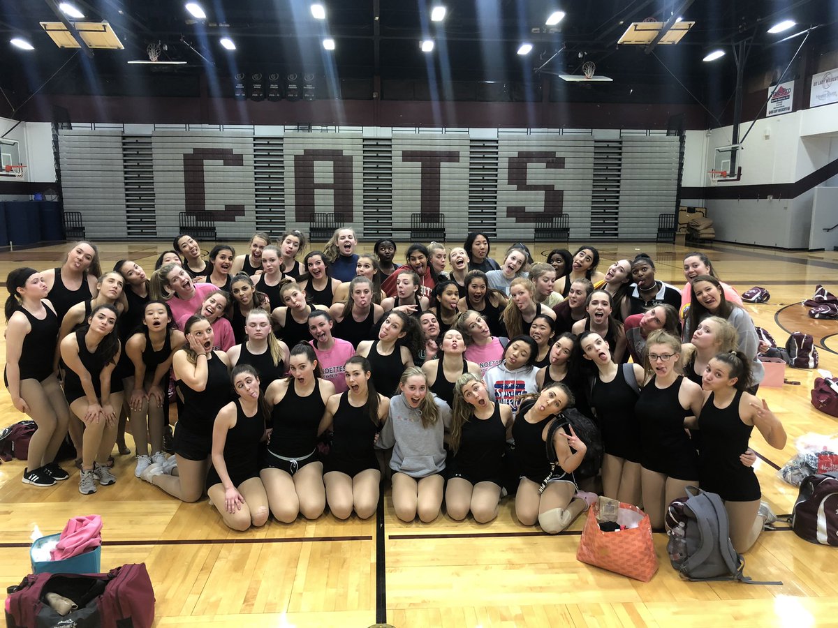 PSHSPlanoettes's tweet photo. Last morning practice on stage today... these ladies work hard year round and I assure you, you will not want to miss this show! “Traditions” opens Fri 7:30 with shows also on Sat at 2 &amp; 7:30! Get your tickets Thurs and Fri at lunch or online! Come support your Pride of Plano! https://t.co/0d2KJgDPMg