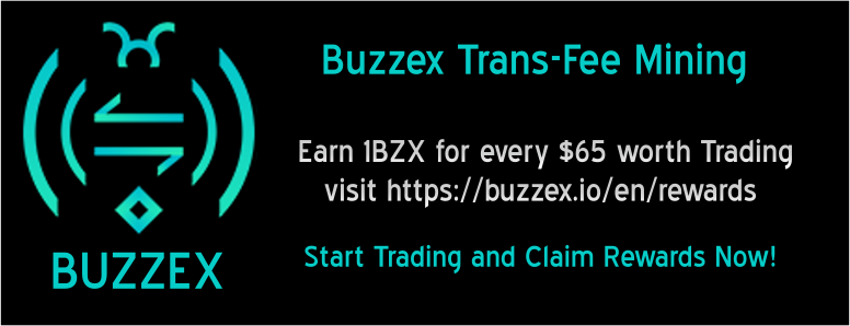 Pushpamastwal's tweet photo. Trading Reward System Integrated!
Earn 1 BZX for every $65 worth of cryptocurrency you trade on Buzzex.
Check your rewards at
https://t.co/Jgb2xZ8JuA
#BuzzexTransFeeMining #Buzzex https://t.co/rQWqFXJ6hS