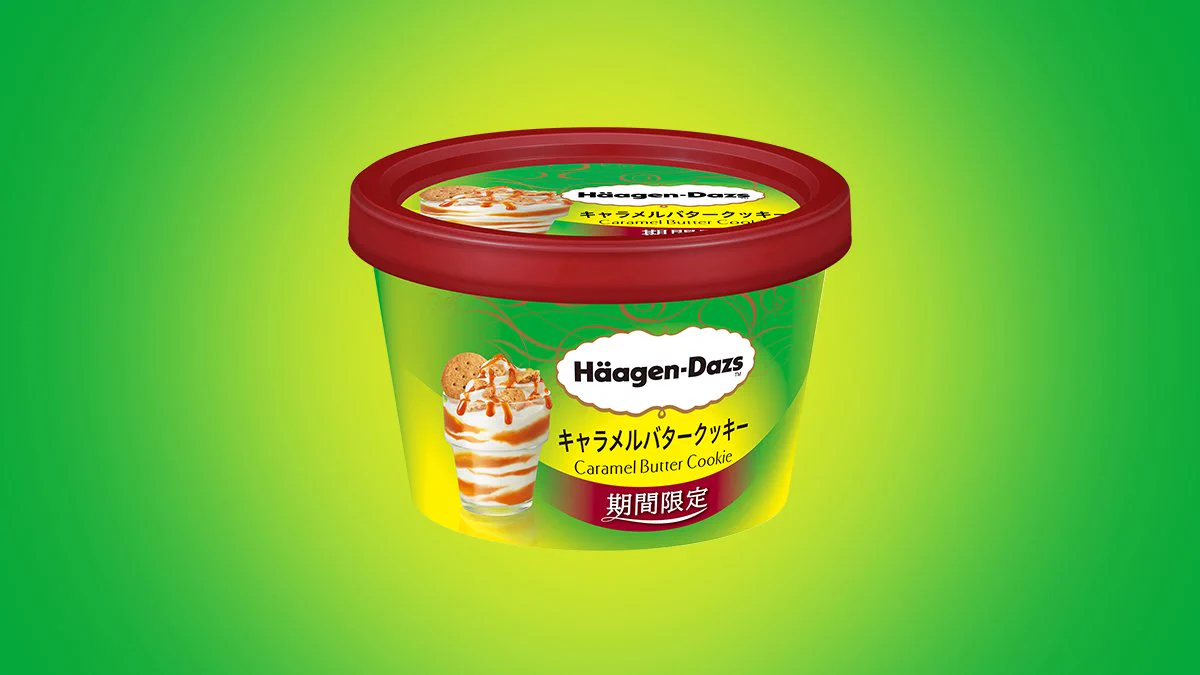 「キャラメルバタークッキー」6月11日発売‼ハーゲンダッツ