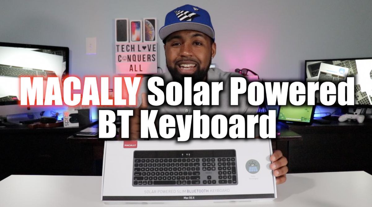 JustNicholas247's tweet photo. @macallyusa Solar Powered Bluetooth Keyboard for Mac!
https://t.co/IM8yfKonee
#Macally #SolarPower #SlimKeybaord #KeyBoardForMac #TechLoveTV https://t.co/1jCdeTrCrl