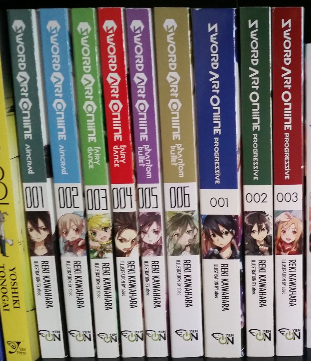 VirtualNezha's tweet photo. Love reading the SAO Progressive novels! What are some of your favorite moments? https://t.co/YitPNcLE6h